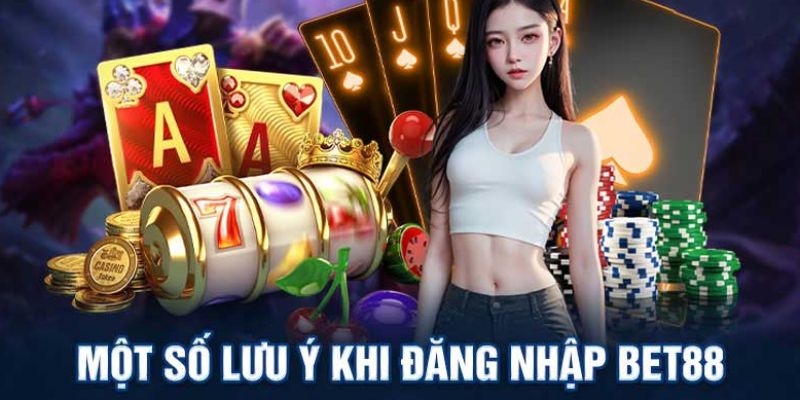 Những điều bạn cần lưu ý để đăng nhập vào Bet88 thành công